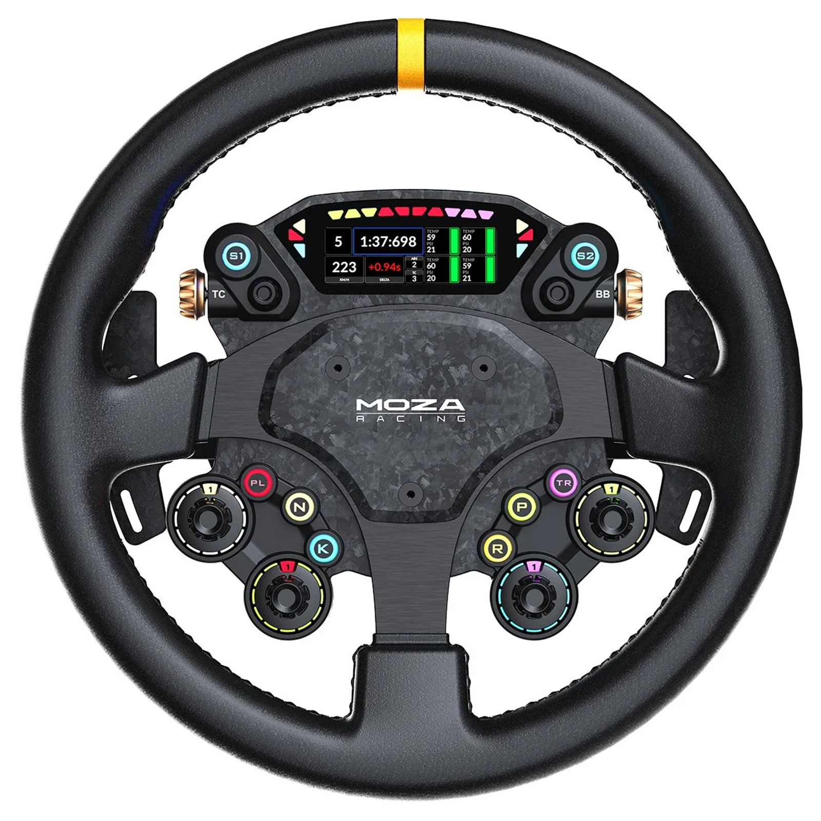 RSeat Europe SimracingMoza Racing CS PRO Steering Wheel - Moza